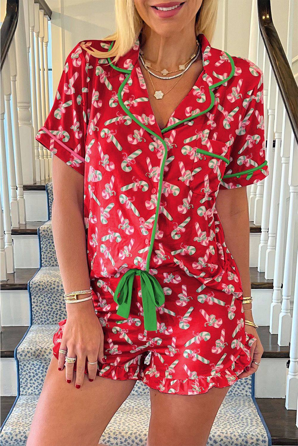 Rylee™ - Christmas Candy Pajama Set — 4