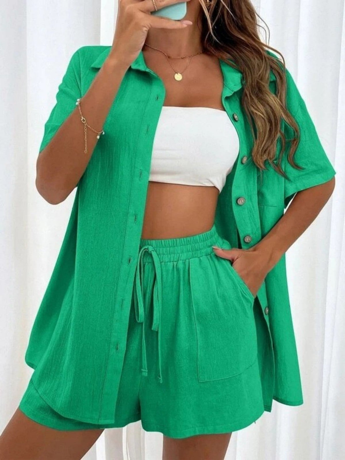 KRISTINE™ – Button-Down Lounge Set — 15
