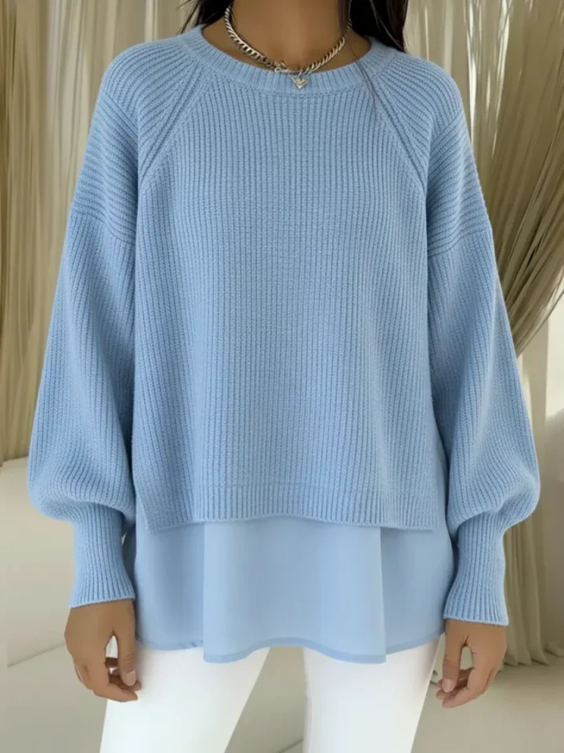 Kestlyn™ | Layered-Look Sweater — 1