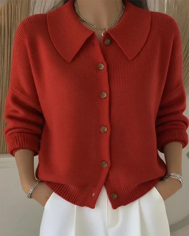 Vespera™ | Button Collar Cardigan — 3