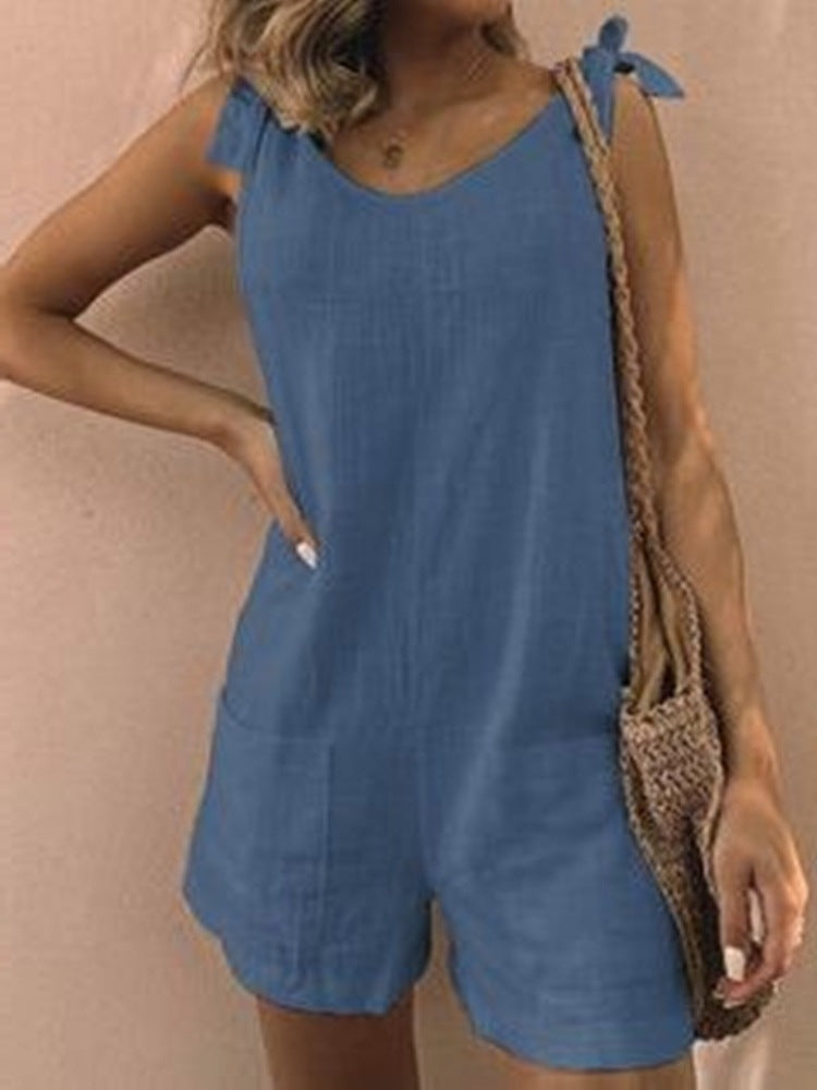 LILA™ – Casual Sleeveless Playsuit — 7