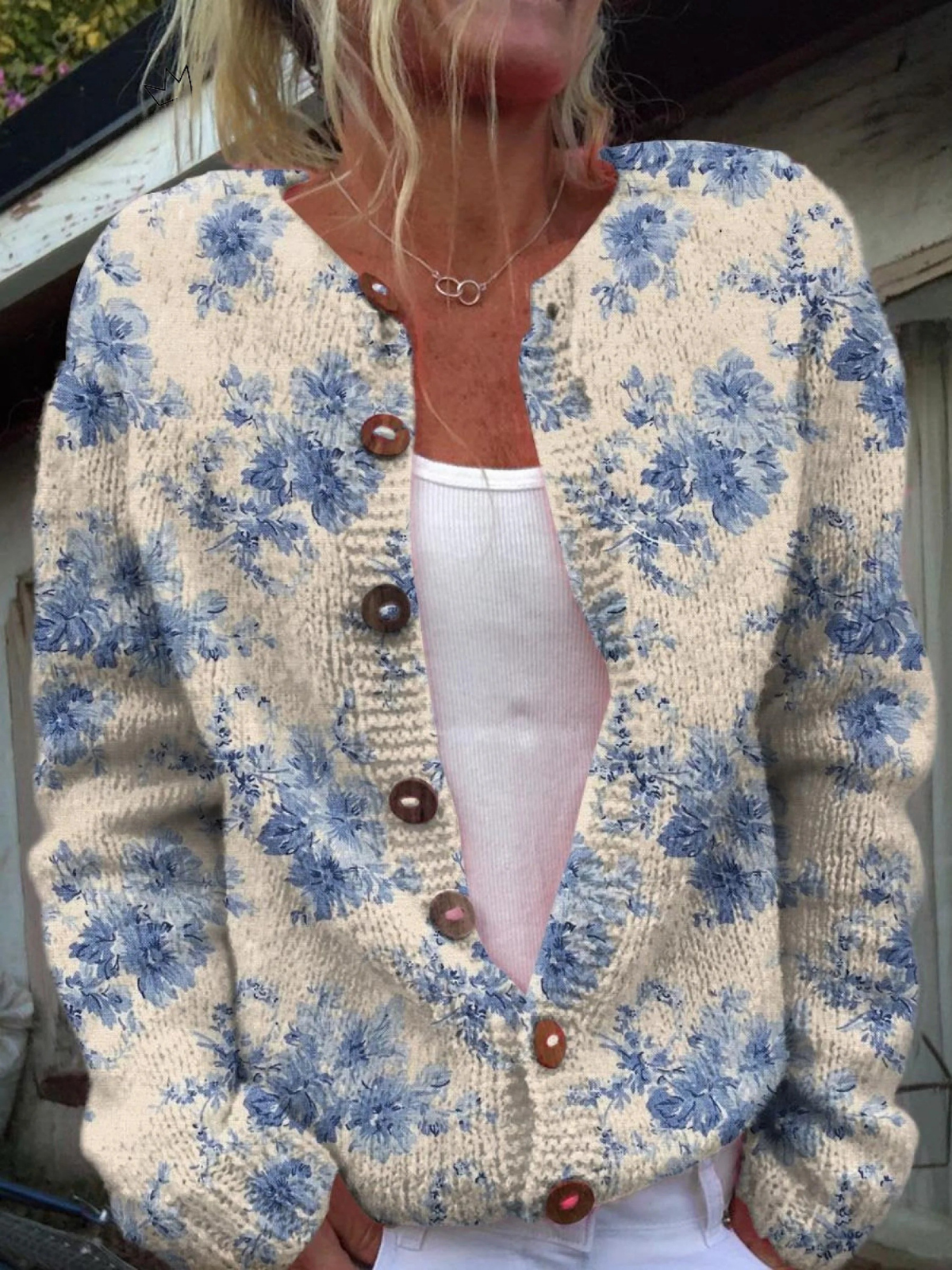 Daysie™ | Vintage Knit Cardigan Sweater — 1