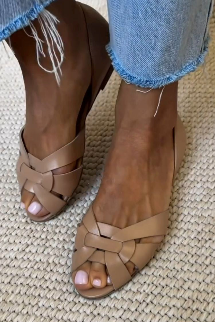 Serafina | Woven Nature Sandals — 6