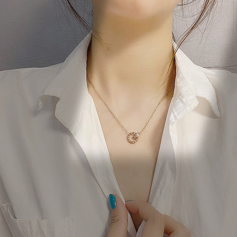CYNTHIA™ – Numeral Charm Necklace — 2
