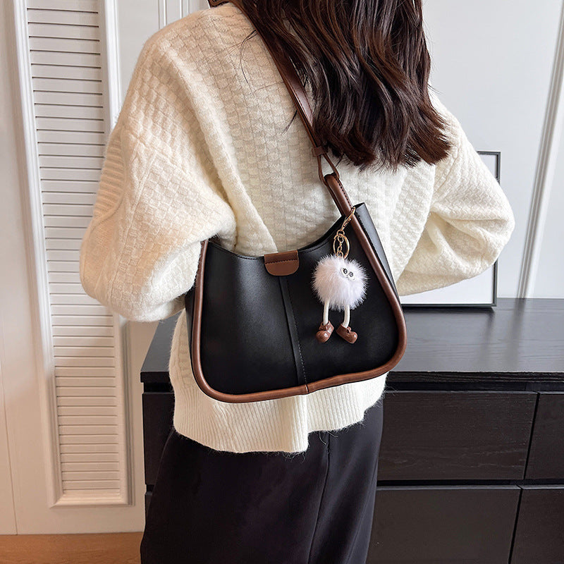 LOULOU™ - Shoulder Bag with Charm — 1