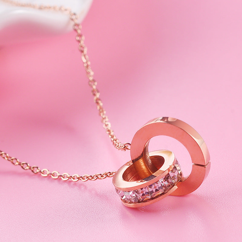 CYNTHIA™ – Numeral Charm Necklace — 4