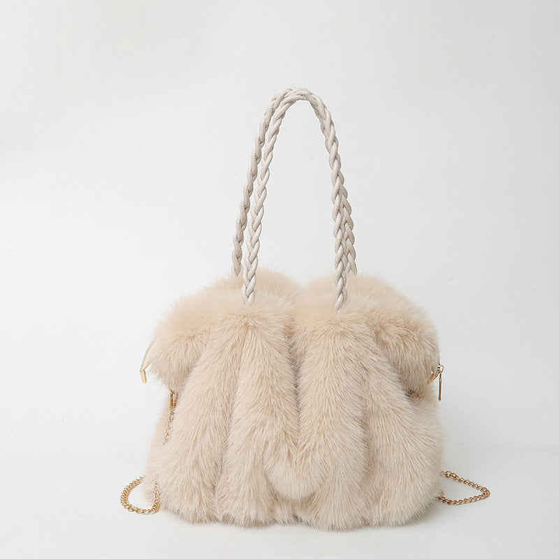 CHARLOTTE™ - Velvet Shoulder Tote Bag — 6