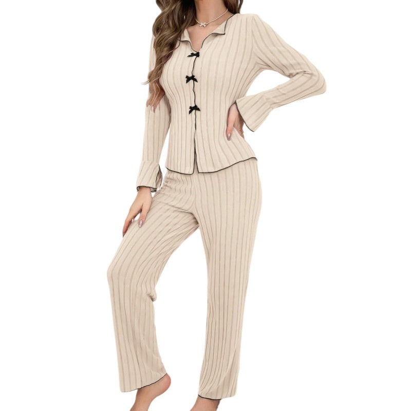Kenzie™ - Chic V-Neck Loungewear Set — 6
