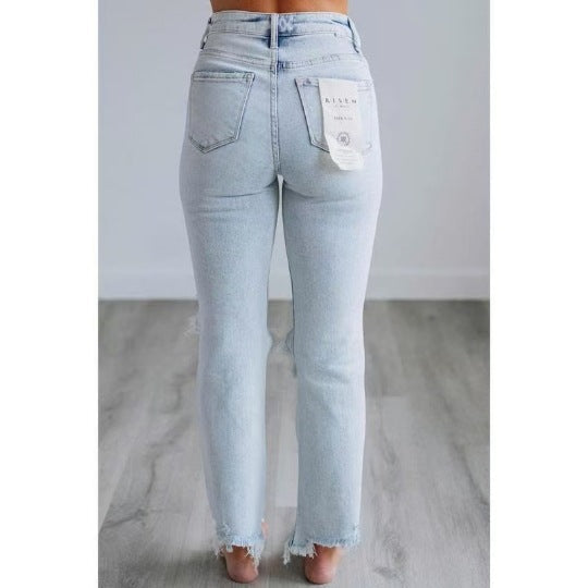 TALA™ – Slim-Fit Ripped Jeans