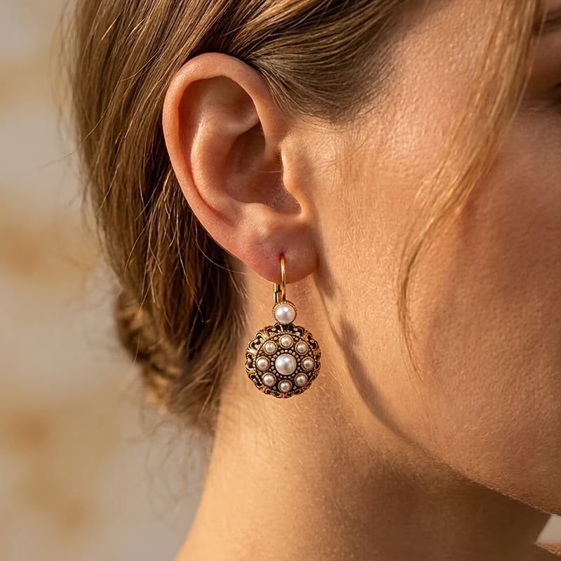 Premium Pearl Bloom Earrings — 2