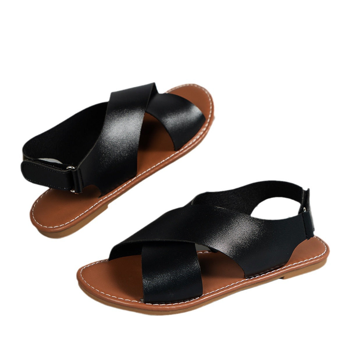 TANYA™ – Criss-Cross Flat Sandals — 7