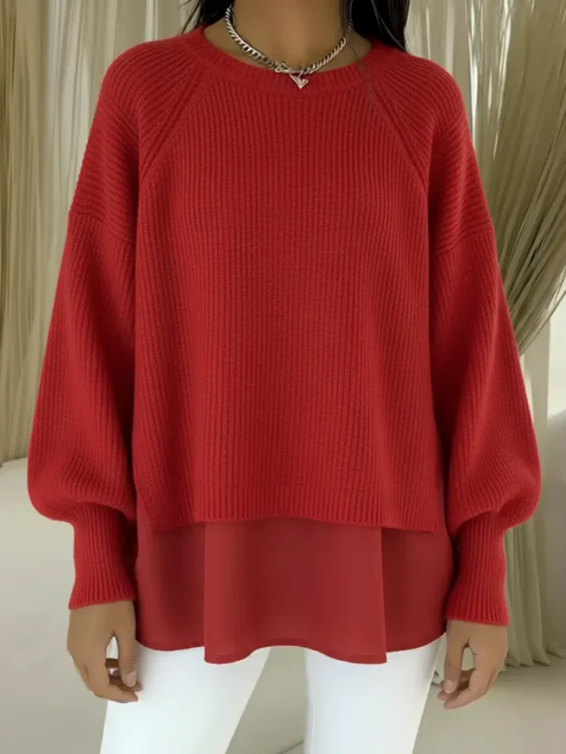 Kestlyn™ | Layered-Look Sweater — 2