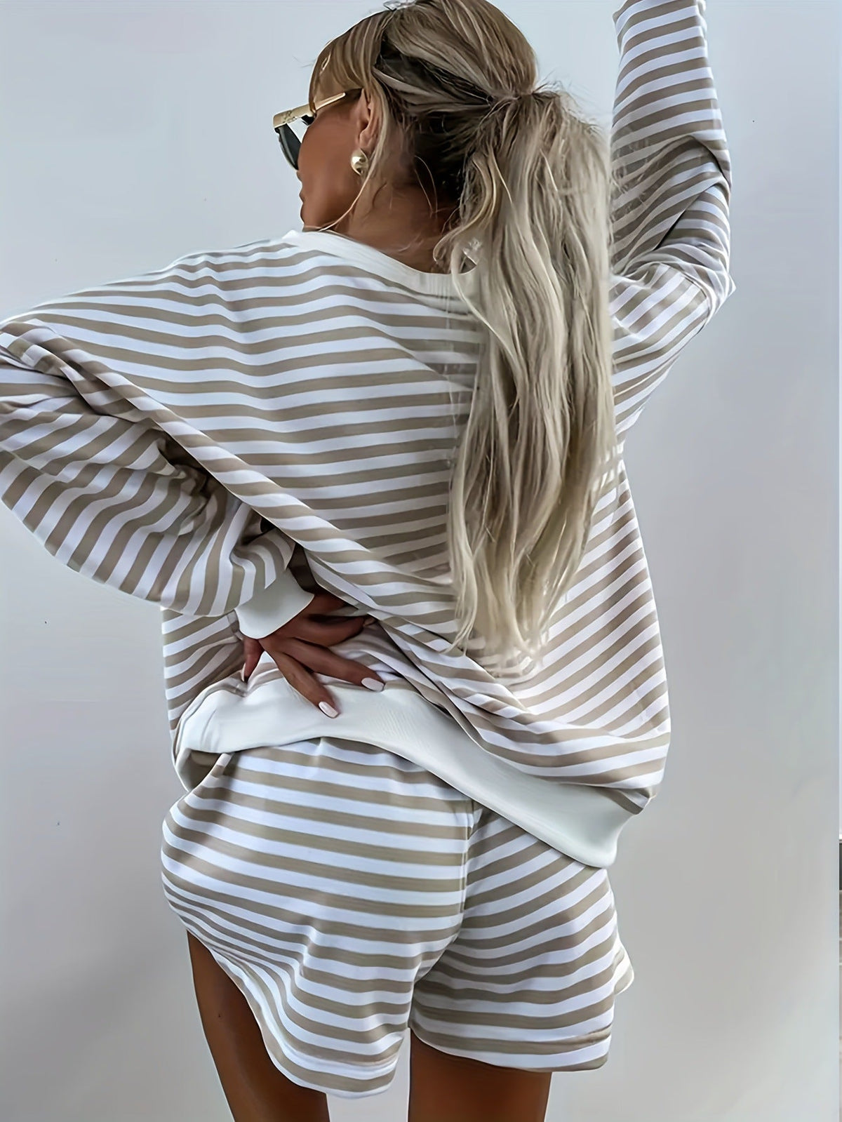 NOLANI™ – Relaxed Striped Lounge Set — 9