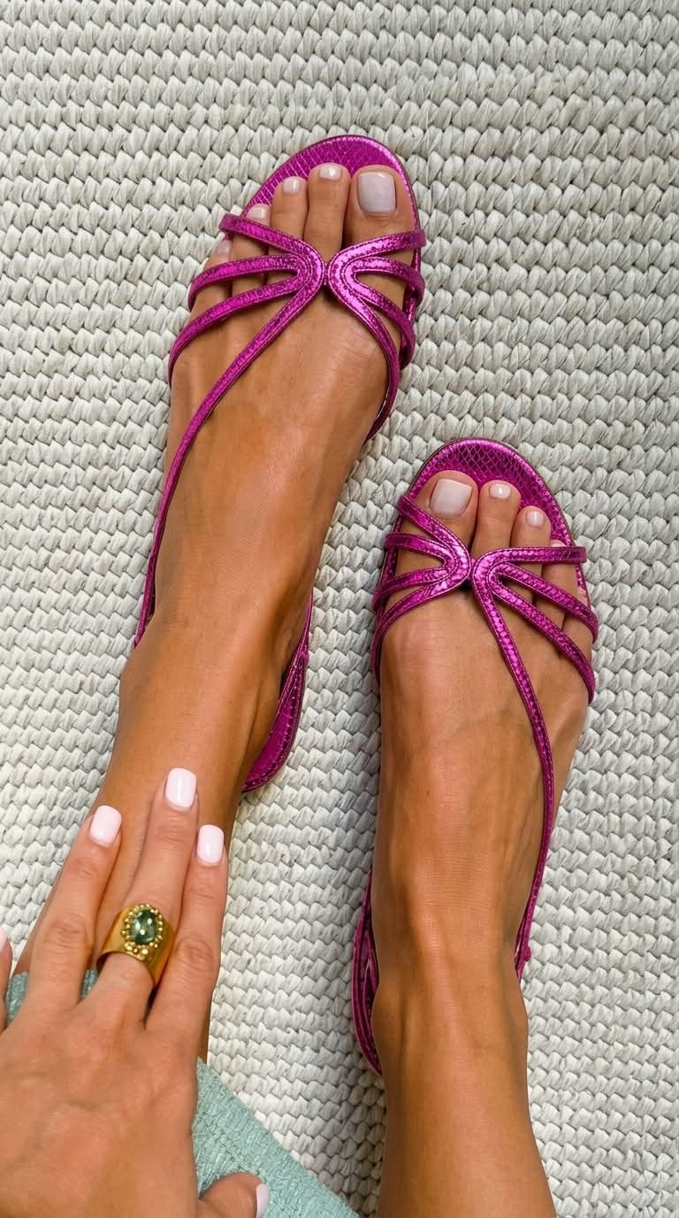 Ginevra | Golden Sandals Summer Elegance — 4