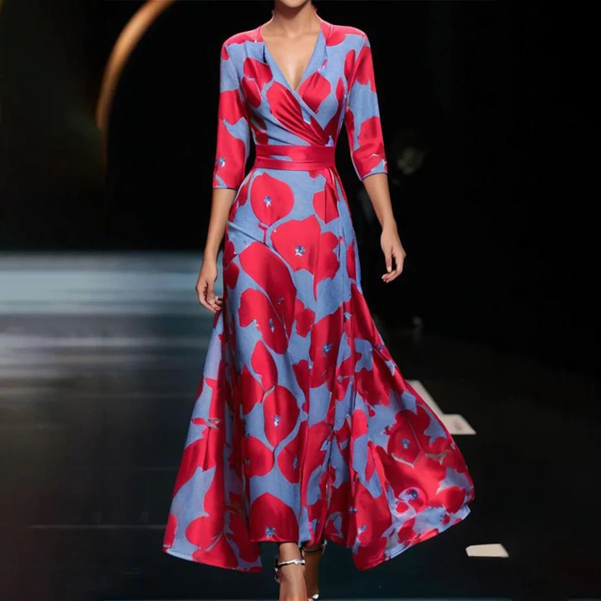 Emily - Luxury Floral Dress