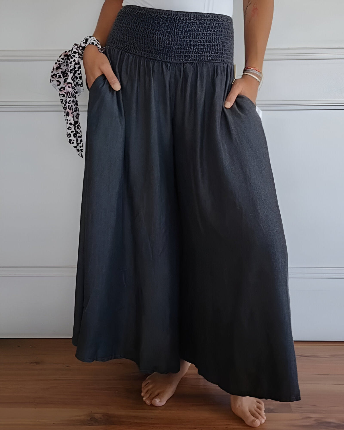 Janie | Flowing Skirt Pants