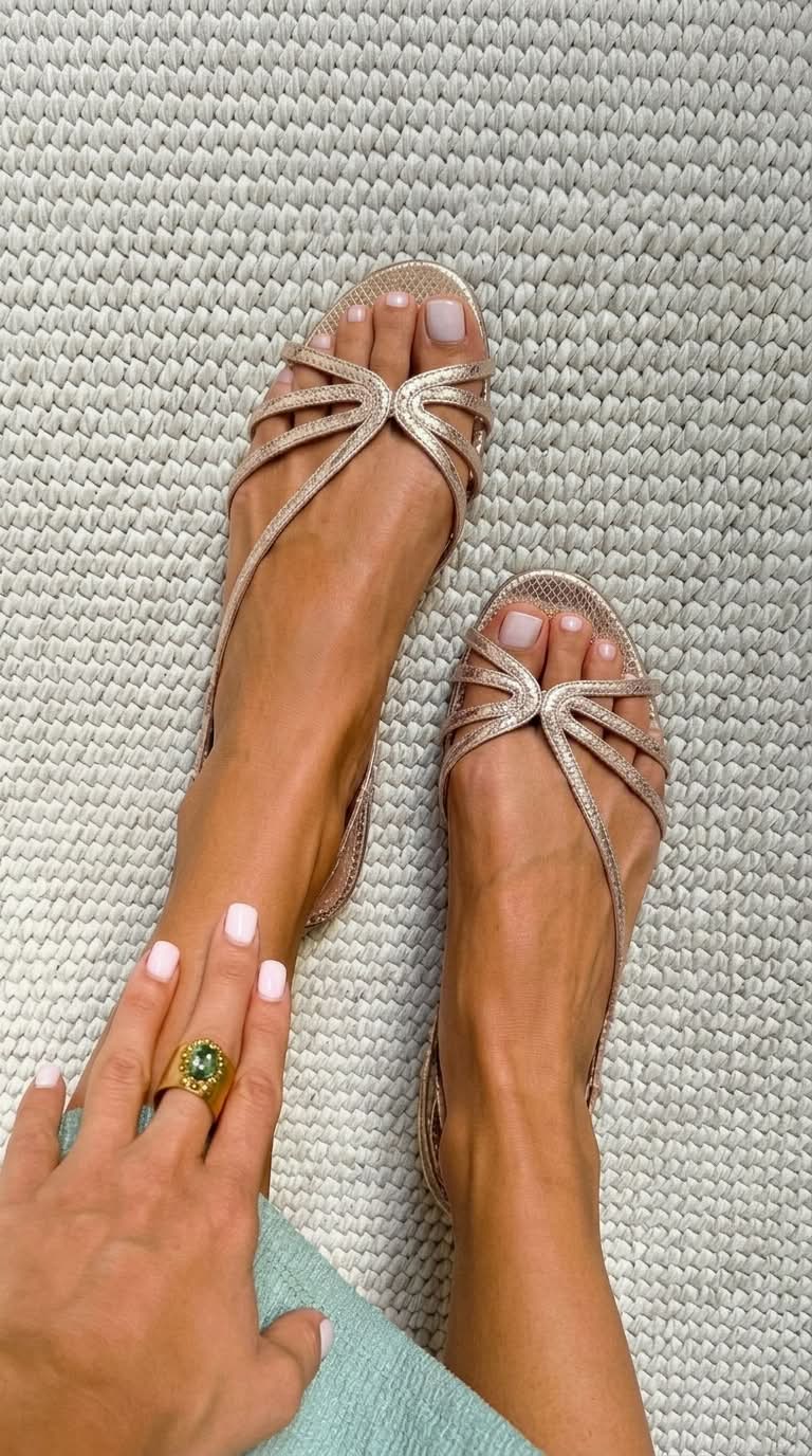 Ginevra | Golden Sandals Summer Elegance — 7