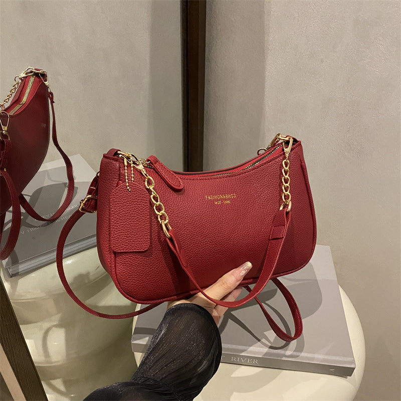 CERISE™ - Chain Detail Shoulder Bag — 3