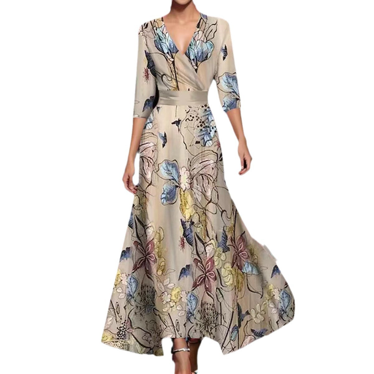Emily - Luxury Floral Dress
