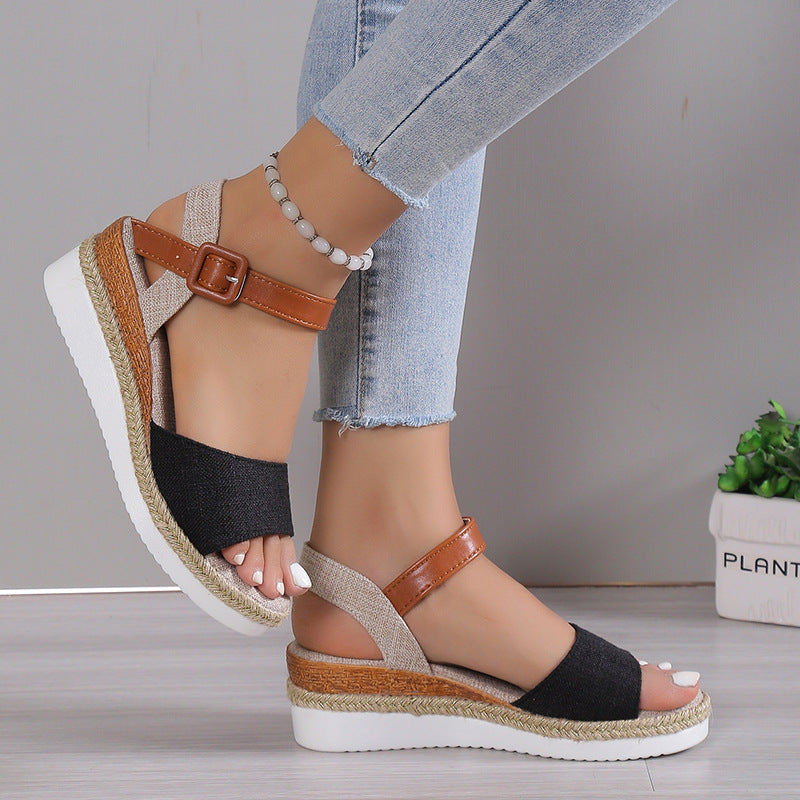 CHARLENE™ – Relaxed Wedge Sandals — 8