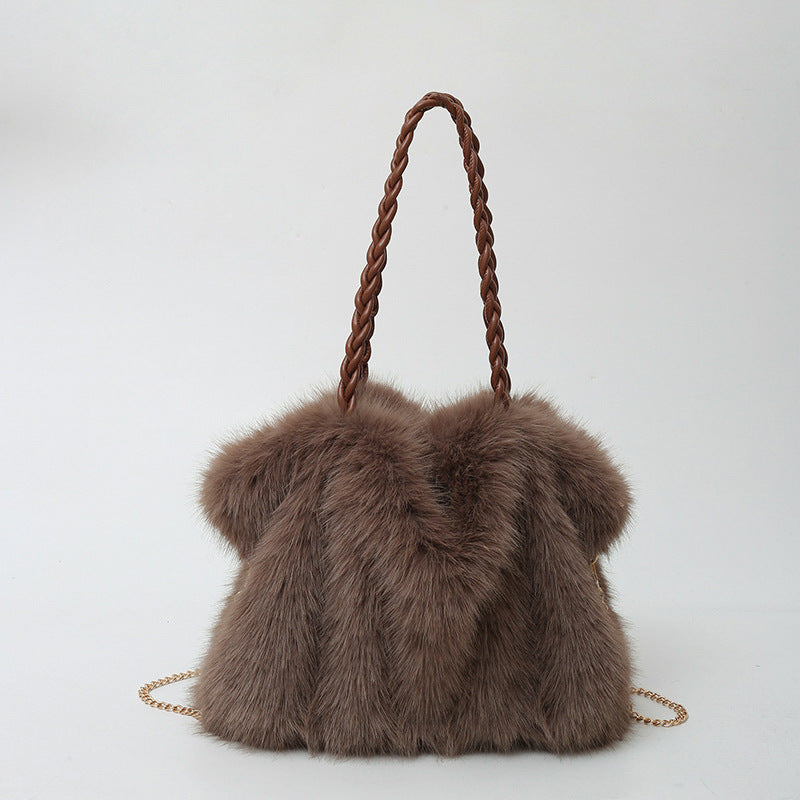 CHARLOTTE™ - Velvet Shoulder Tote Bag — 8
