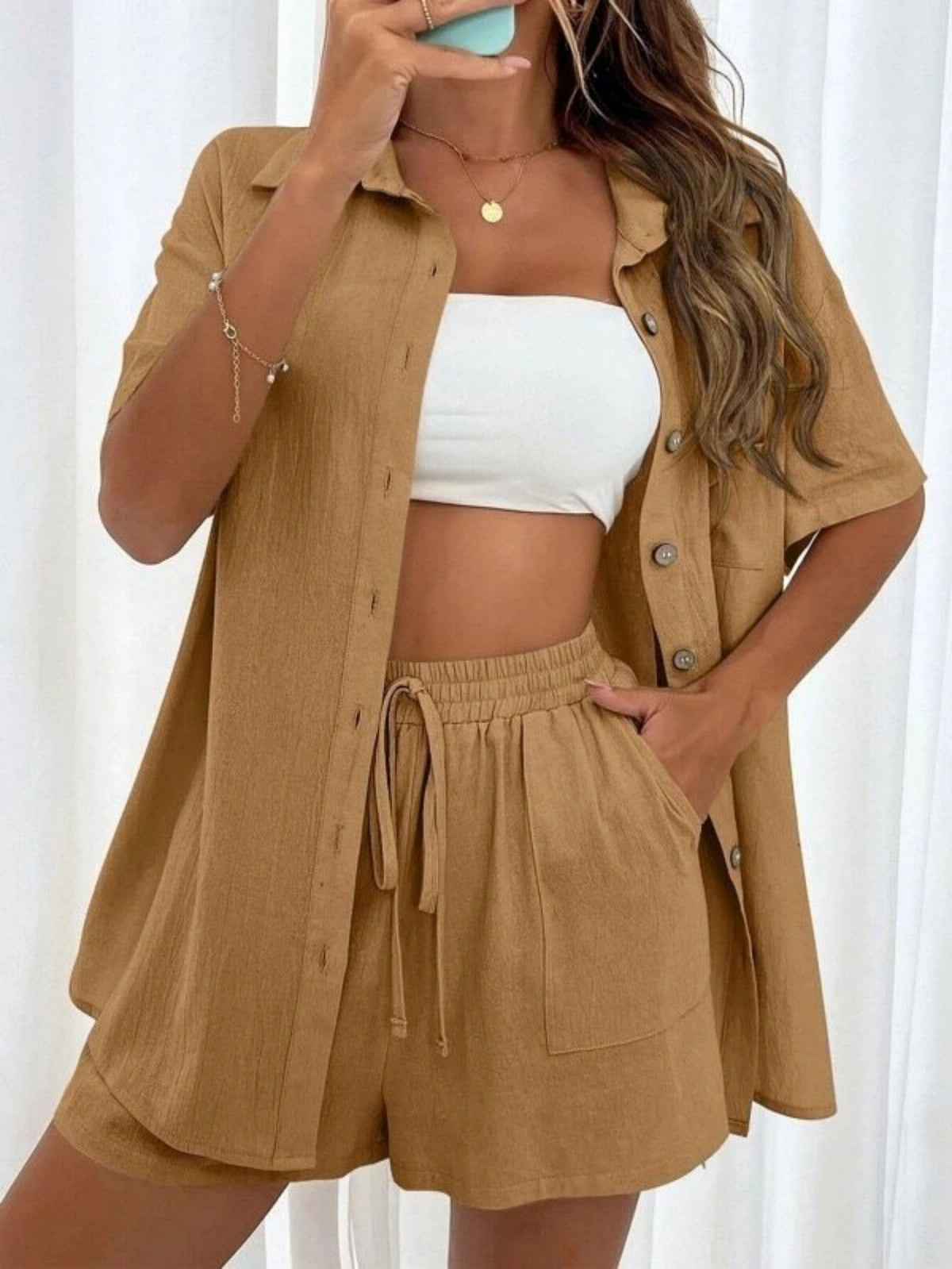 KRISTINE™ – Button-Down Lounge Set — 10
