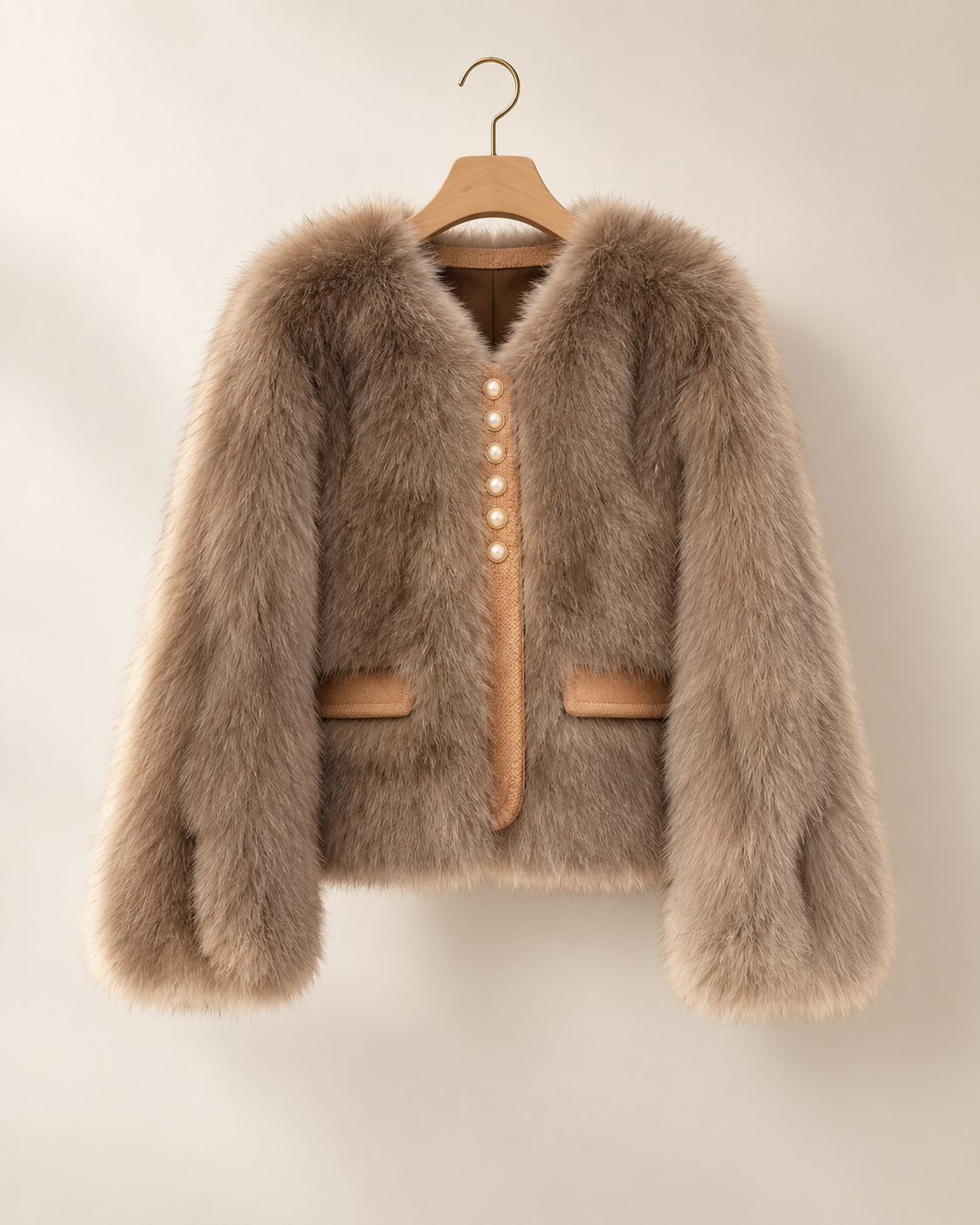 Aurelia Luxe Faux Fur Jacket