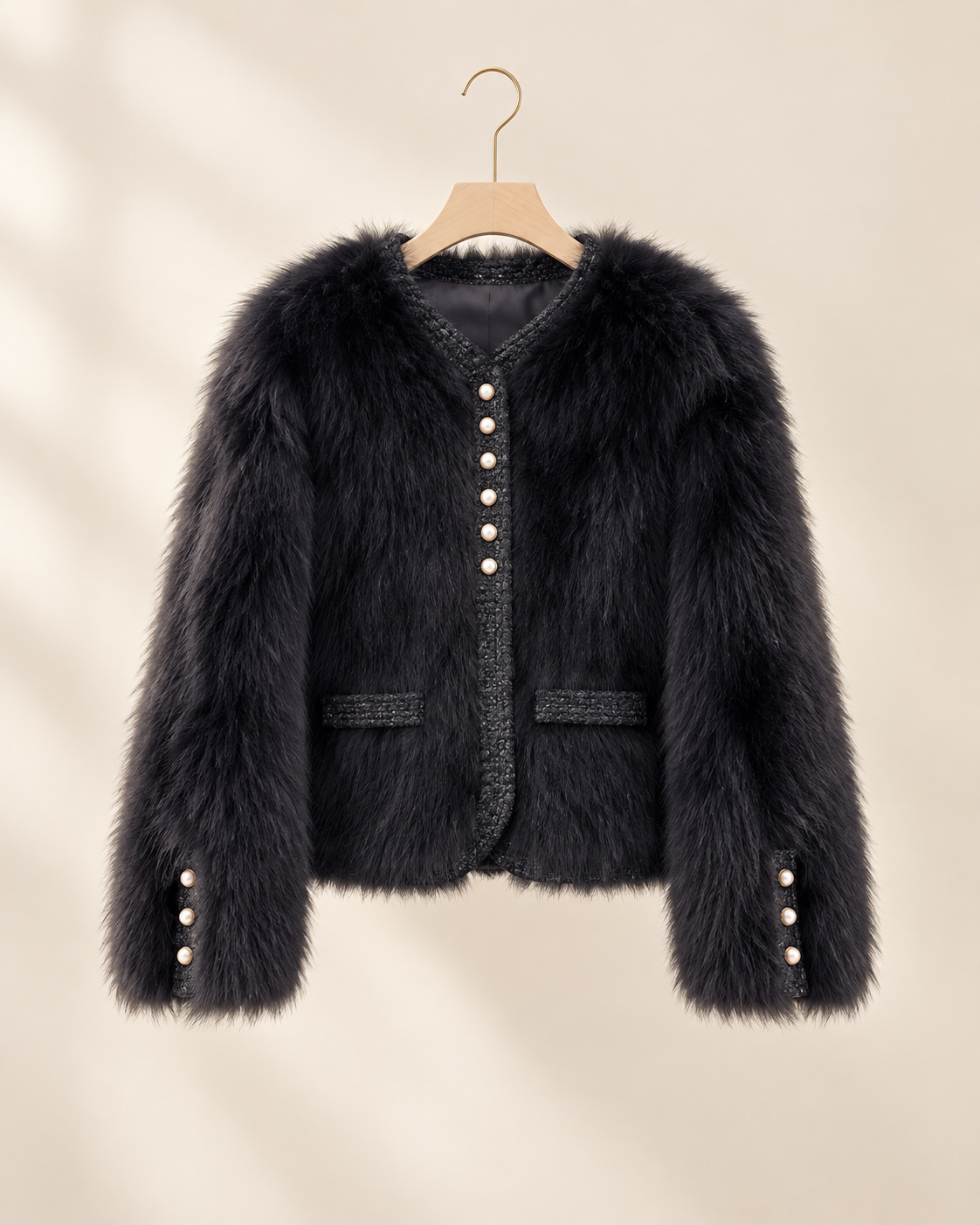 Aurelia Luxe Faux Fur Jacket