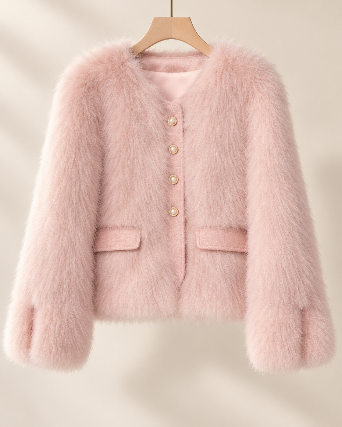 Aurelia Luxe Faux Fur Jacket