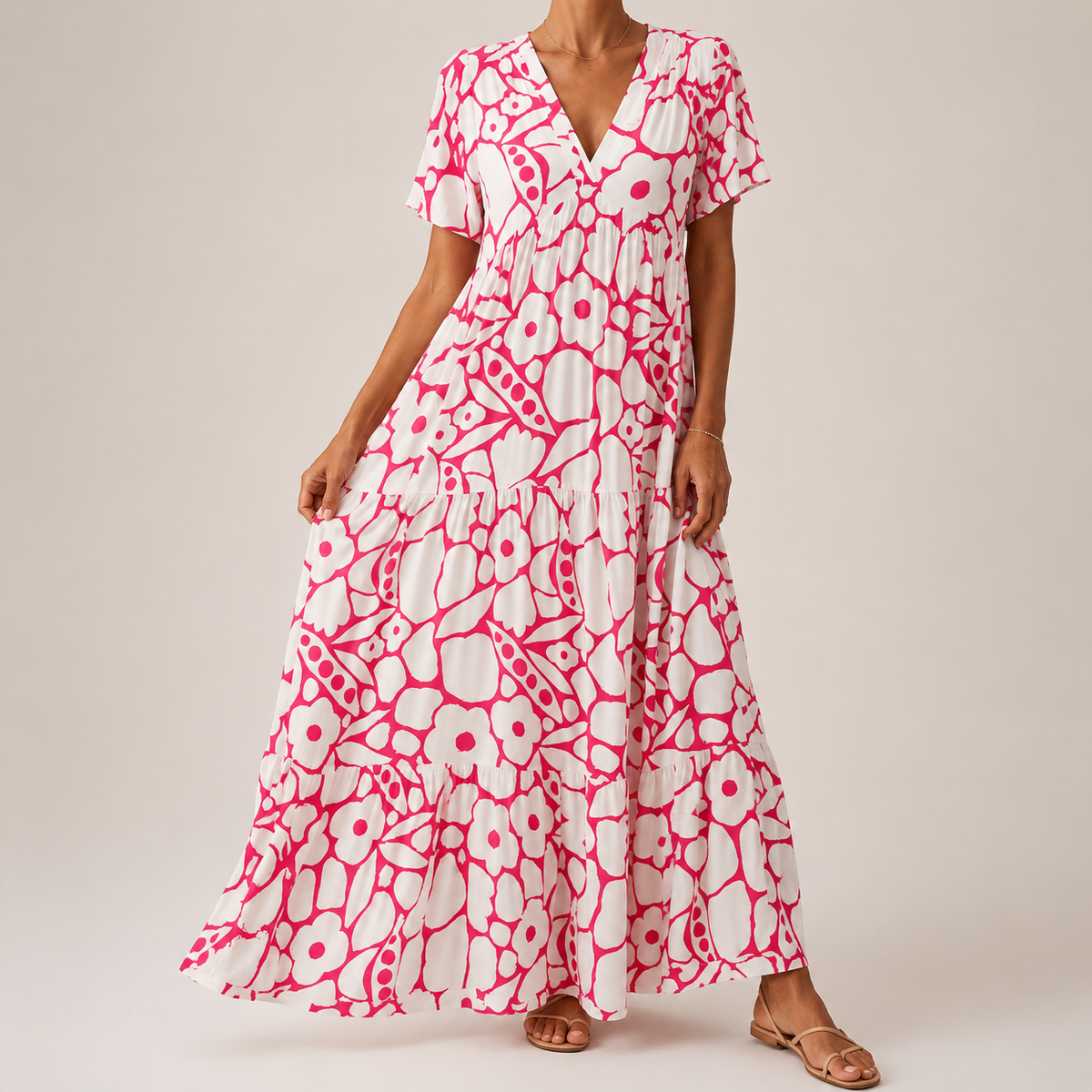 Averly™ | Boho Print Summer Dress