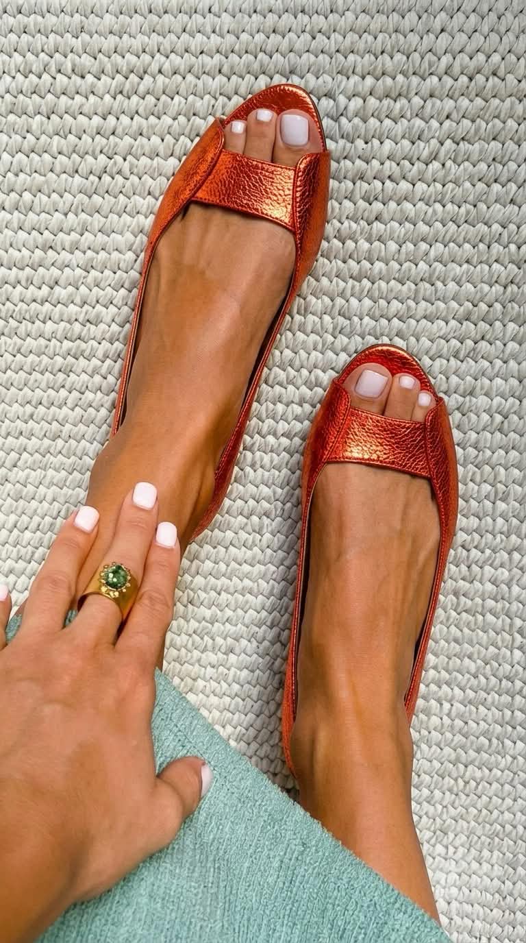 Adelina | Chic Comfort Golden Sandals — 5