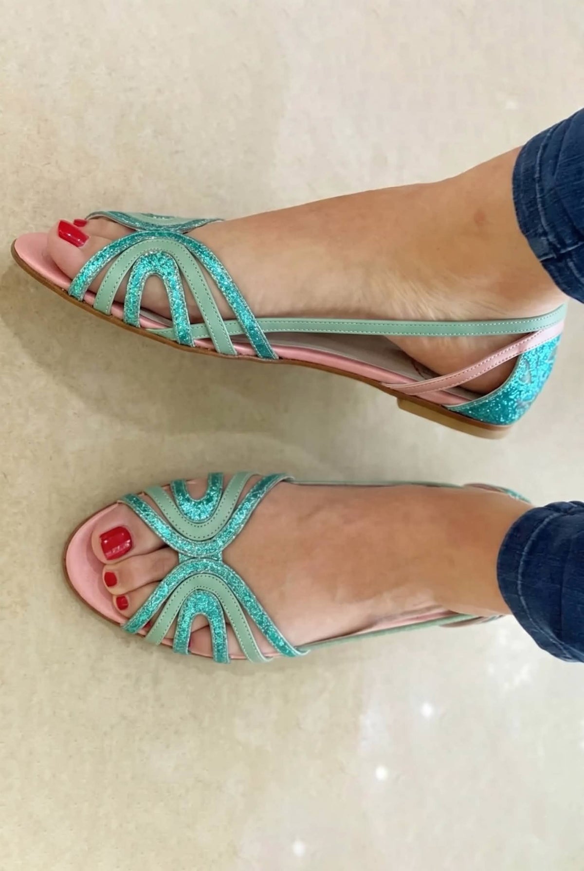 Eleonora | Golden Sandals Summer Light — 6