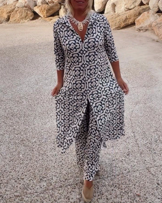 Sara™ | Two-Piece Set with Button Closure — 3