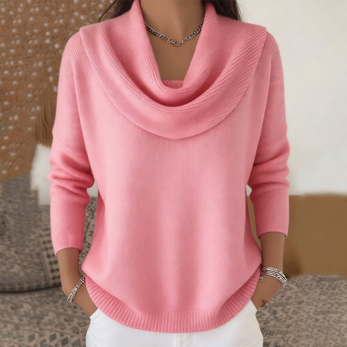 Juliette™ | Cowl Neck Sweater — 2