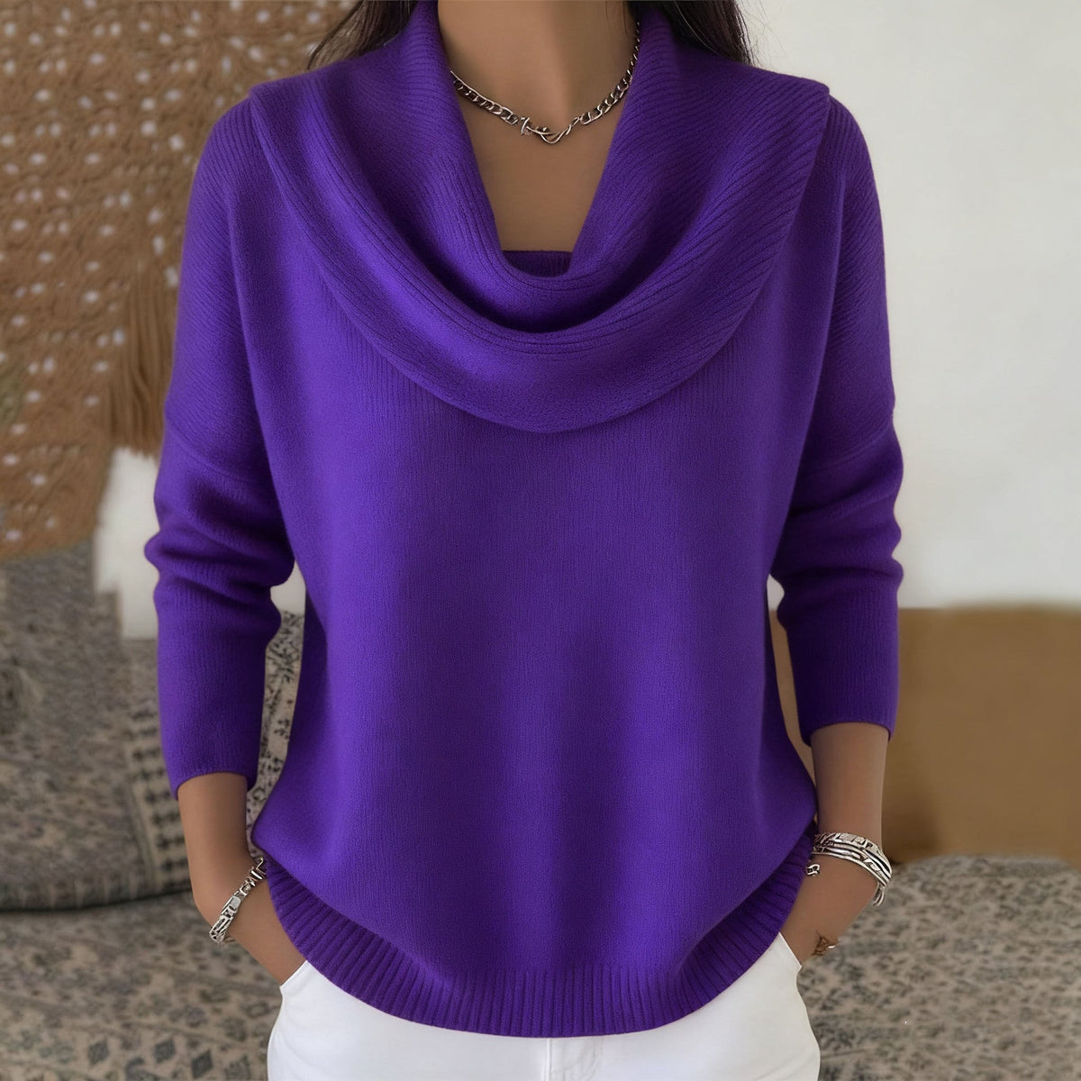 Juliette™ | Cowl Neck Sweater — 6