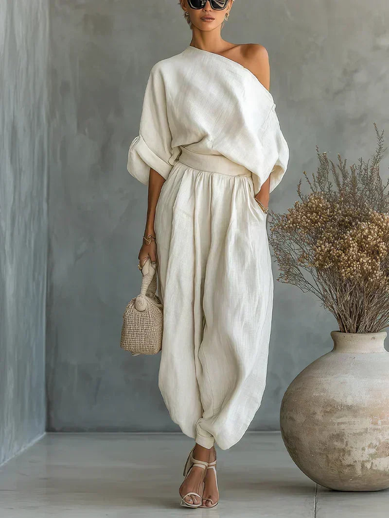 Mila™ | 2-Piece Set with Off-the-Shoulder Design — 1