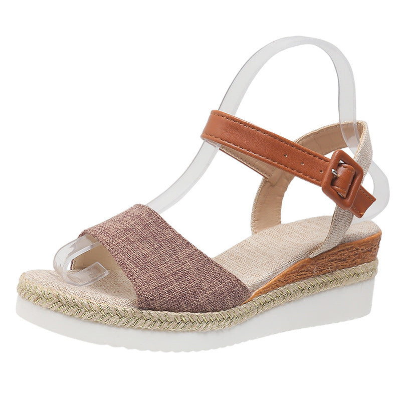 CHARLENE™ – Relaxed Wedge Sandals — 4