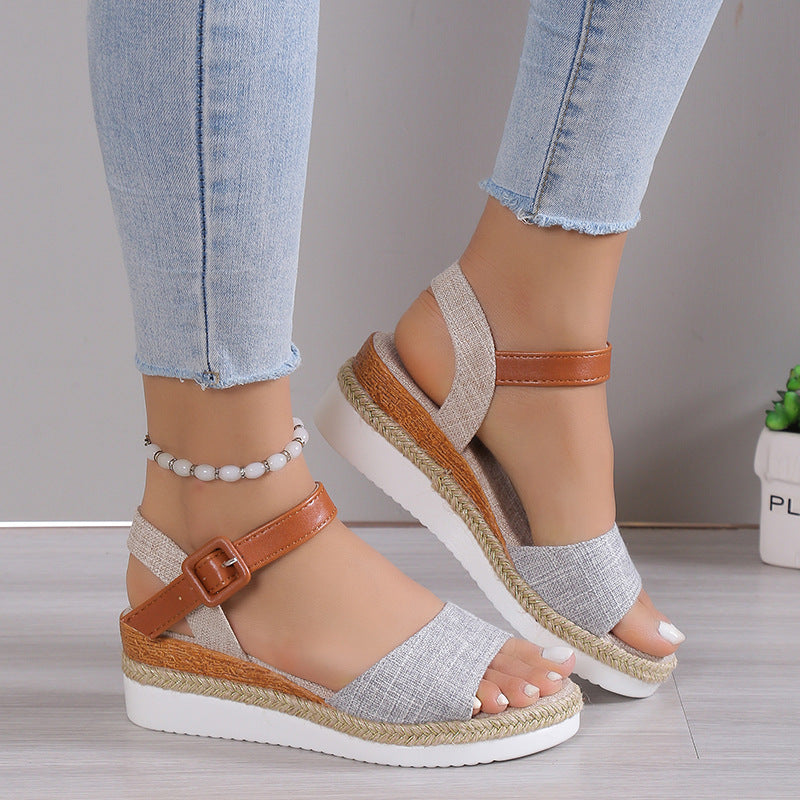 CHARLENE™ – Relaxed Wedge Sandals — 2