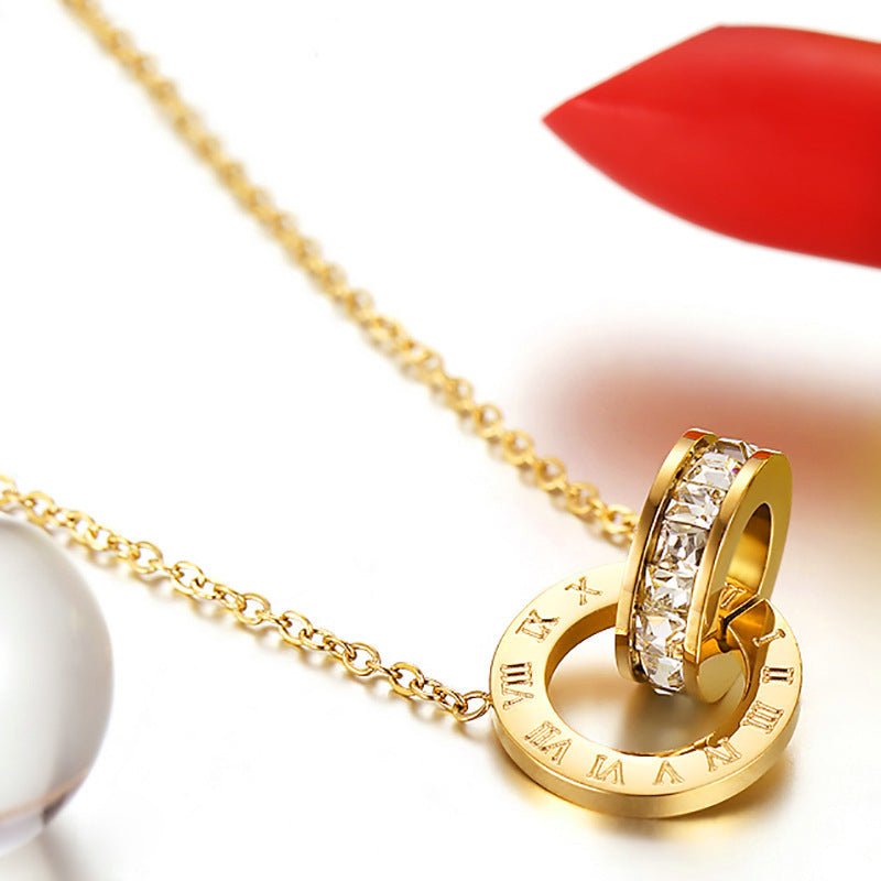 CYNTHIA™ – Numeral Charm Necklace — 7