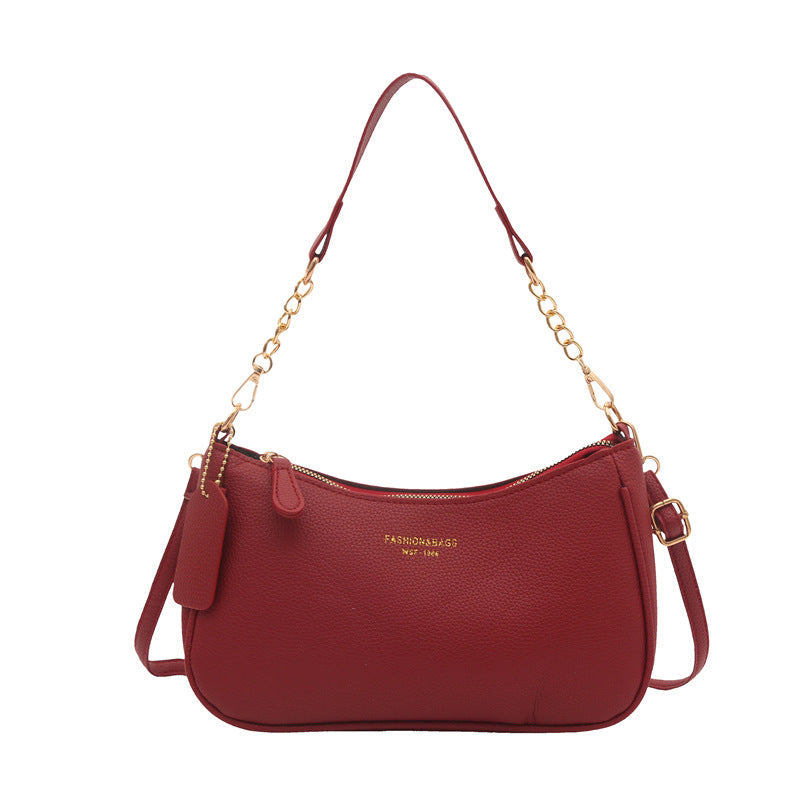 CERISE™ - Chain Detail Shoulder Bag — 5