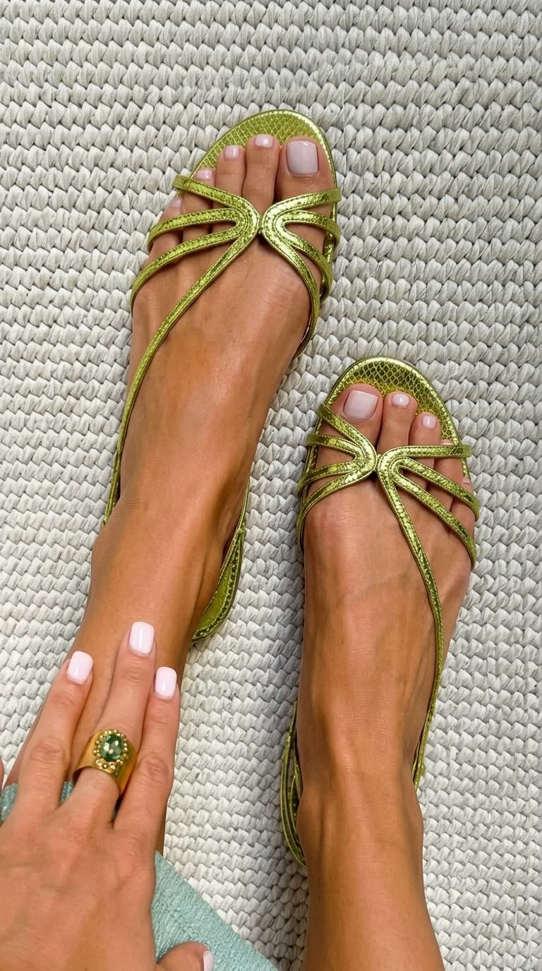 Ginevra | Golden Sandals Summer Elegance — 5