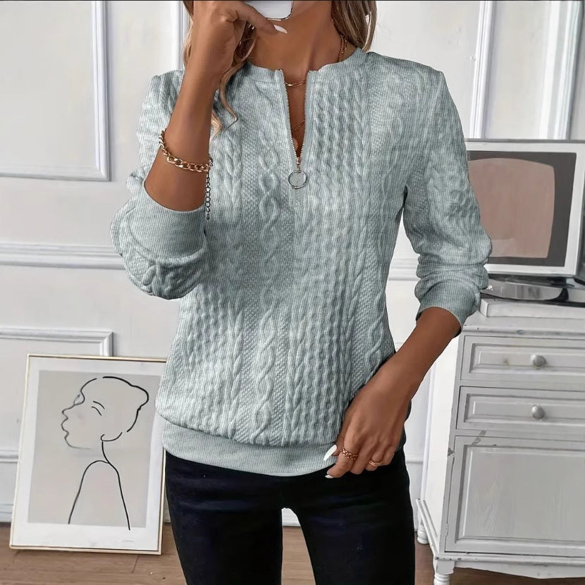 EMMA™ | Quarter-Zip Sweater