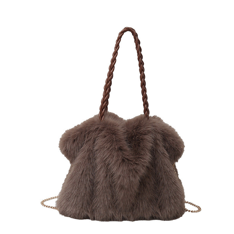 CHARLOTTE™ - Velvet Shoulder Tote Bag — 4