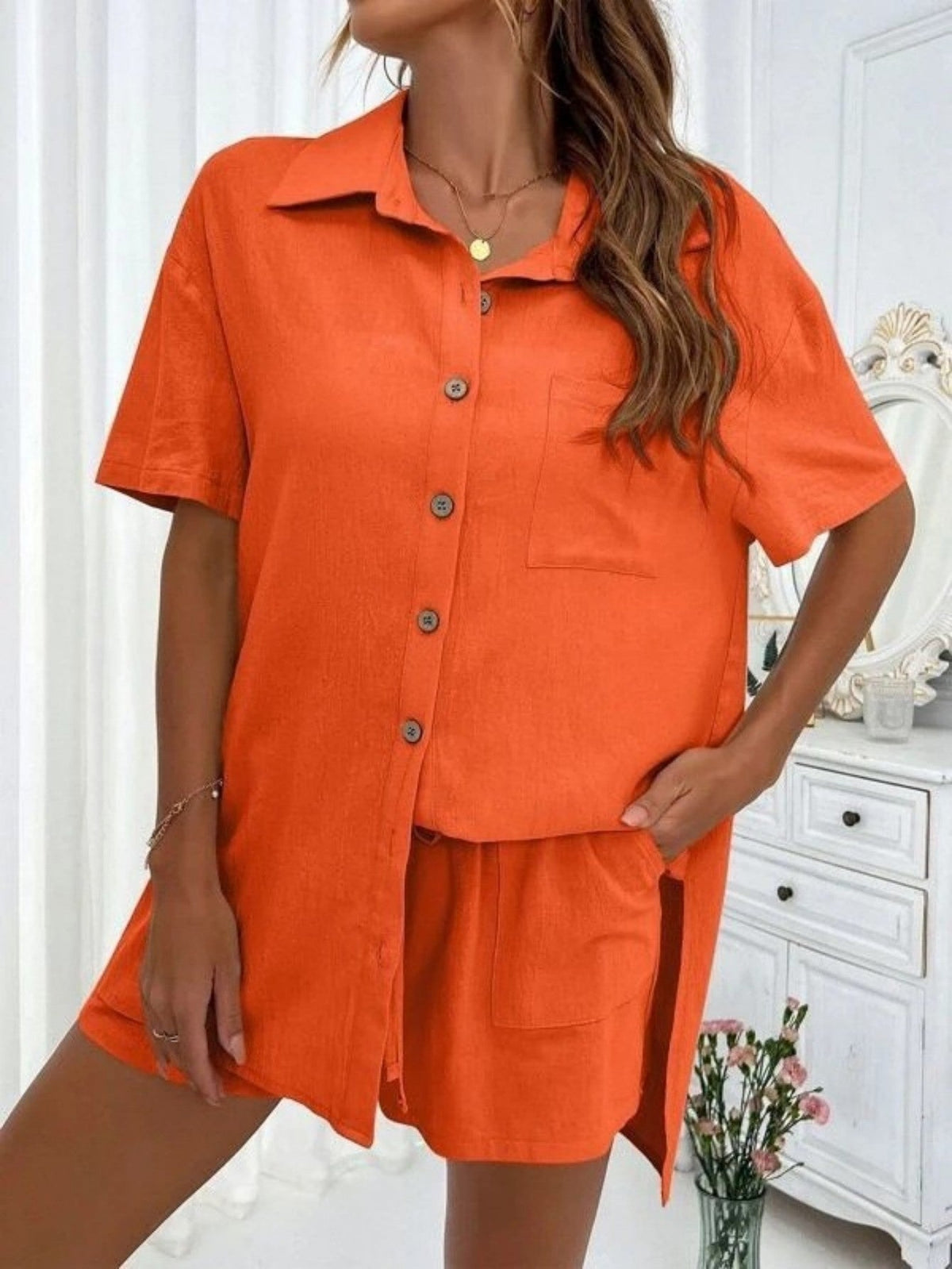 KRISTINE™ – Button-Down Lounge Set — 20
