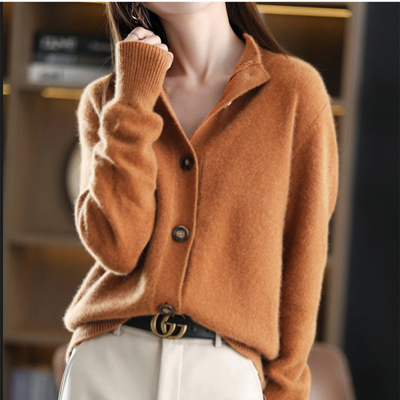 ELARA™ | Luxe Buttoned Sweater — 5
