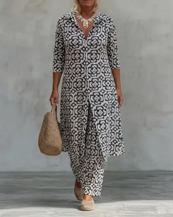 Sara™ | Two-Piece Set with Button Closure — 1