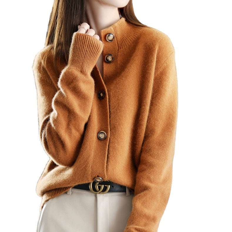 ELARA™ | Luxe Buttoned Sweater — 4