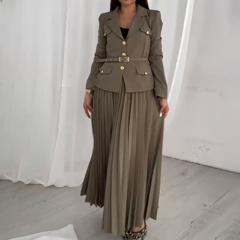 EMILIE™ - Chic Blazer & Skirt Set — 5