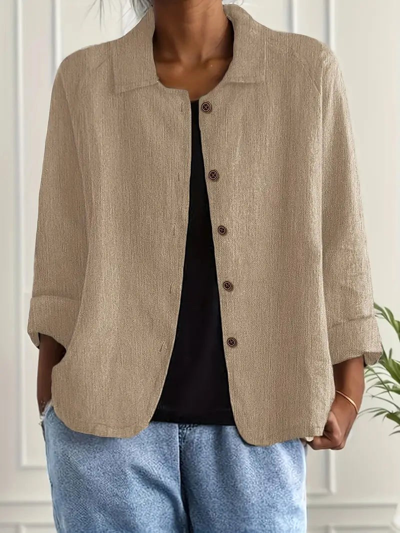 Deniz | Classic Light Long Sleeve Top — 3