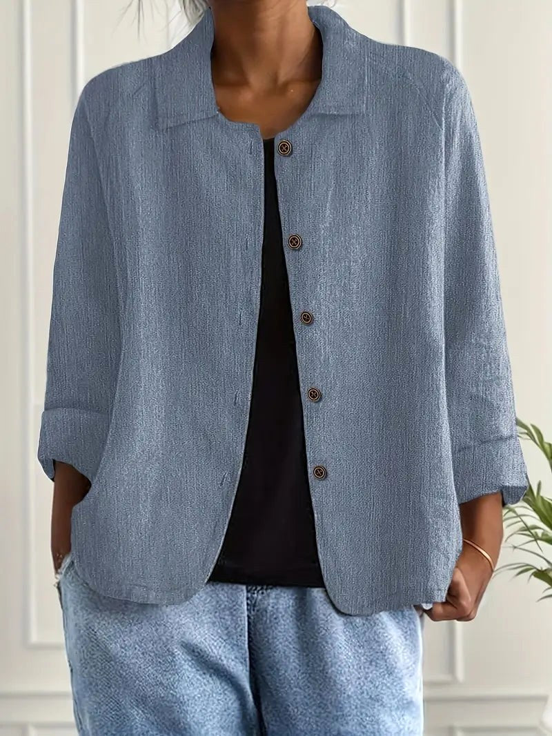 Deniz | Classic Light Long Sleeve Top — 4